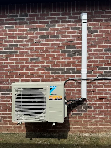 Daikin ductless mini-split system installation